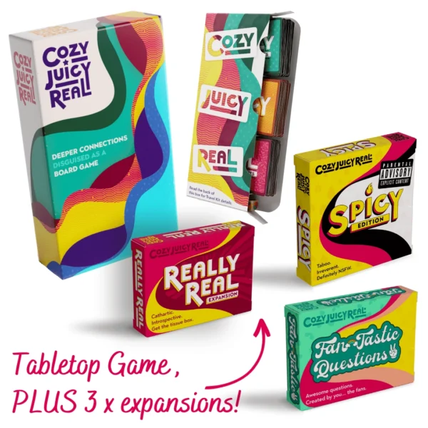 Cozy juicy real plus 3 Expansions