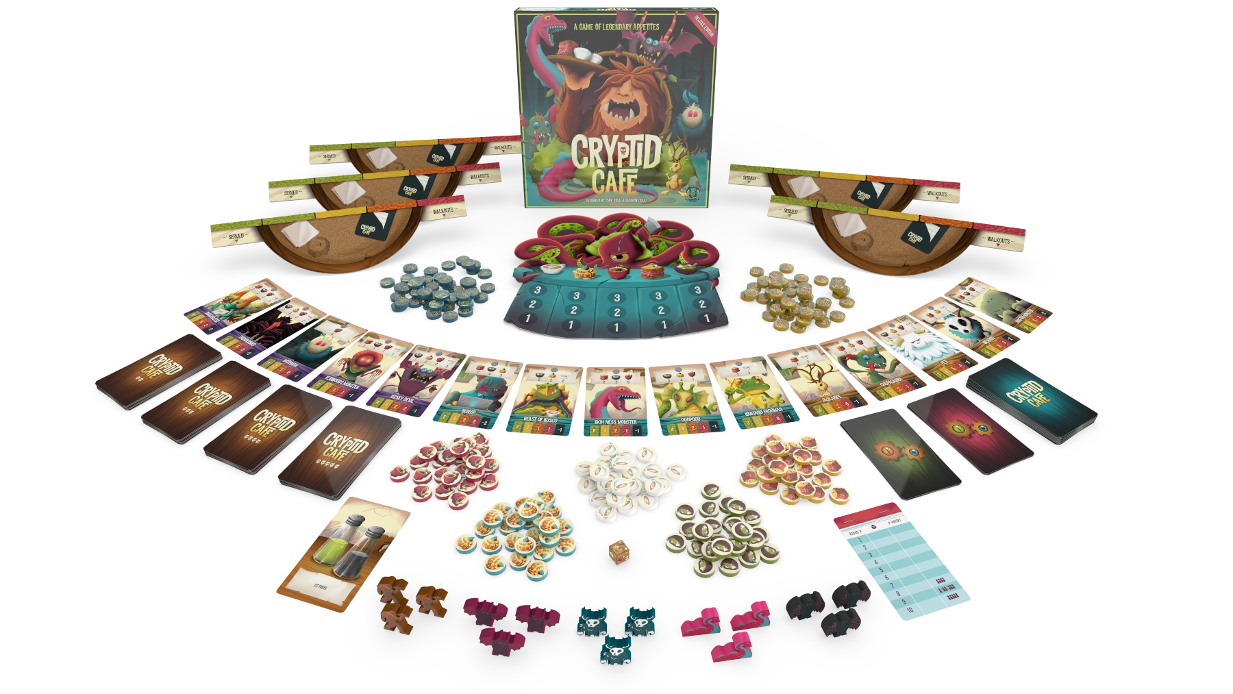 Cryptid cafe content